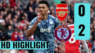 Arsenal (0-2)Aston Villa | All Goals & Extended Highlights | Premier League 2023/24