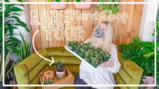 Exciting RARE Plant Shop Tour & Haul! Go Houseplant Shopping with Me!!