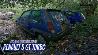 RENAULT 5 GT TURBO ''ABANDONED'' IN WOODS...UNREAL????