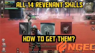 All Revenant skills and how to get them | Lifeafter