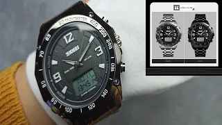 SKMEI 1504 - Review & Setting Jam Tangan Pria Analog Dual Time (Waktushop Indonesia)