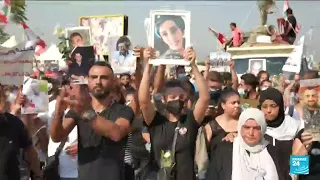 Clashes in Beirut as Lebanese demand justice on port blast anniversary • FRANCE 24 English