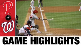 Phillies vs. Nationals Game Highlights (8/2/21) | MLB Highlights