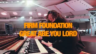 Firm Foundation / Great Are You Lord (MEDLEY) | Keys Cam | ORGAN PLAYING 🔥 | MD | In-ear Mix