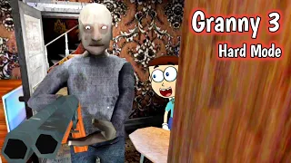 Granny 3 in Hard Mode, but Only Grandpa | Shiva and Kanzo Gameplay