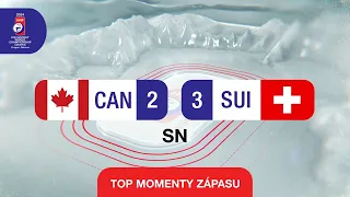 KANADA vs. ŠVAJČIARSKO | 2:3sn | IIHF Majstrovstvá sveta 2024 - Highlighty zápasu