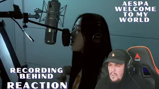 Reaction To aespa 에스파 'Welcome To MY World (Feat. nævis)' Recording Behind The Scenes