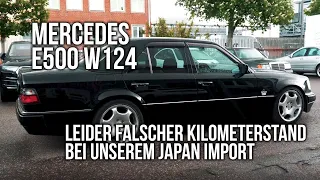 LEVELLA | Mercedes E500 W124 | Leider falscher Kilometerstand bei unserem Japan Import