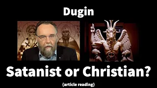 Dugin the occultist? National divorce? And other topics...