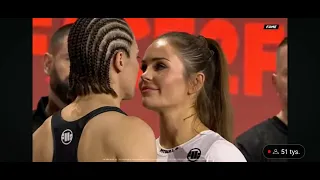 Klaudia Syguła vs Ewa Piątkowska Ważenie Fame MMA 21