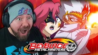 RYUGA DESTROYS JACK!!! FIRST TIME WATCHING - Beyblade Metal Masters Episode 42-43 REACTION