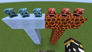 what if you create a DOUBLE ICE MAGMA CREEPER in MINECRAFT