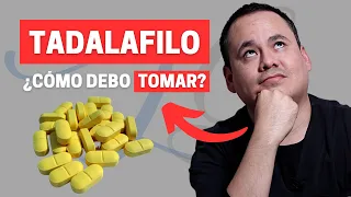 ¿CÓMO DEBO TOMAR TADALAFIL? | DR. LUIS GUTIERREZ