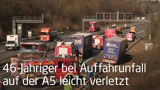 Auffahrunfall auf der A5