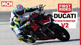 Ducati's Streetfighter V2 is easier and more engaging than the bigger V4 | MCN Review
