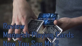 [Review] Monarch Playing Cards // Black Monarch // Now you see me 2 // Theory 11