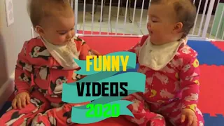 Cute Twin Baby Funny Videos Compilation