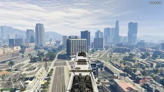 Grand Theft Auto V  LONGEST SUBWAY AT 600 KMH FULL NEW ROUTE