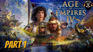 AGE OF EMPIRES IV Gameplay - Part 1 - Tutorial (no commentary)