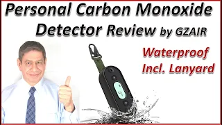 GZAIR Personal Carbon Monoxide Detector Review