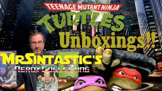 Teenage Mutant Ninja Turtle NECA & Super 7 Figure Unboxings!!!