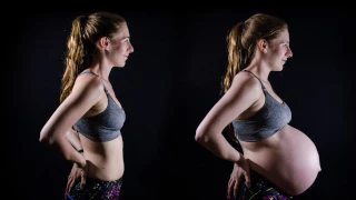 Pregnancy Time Lapse! Incredible Transformation.