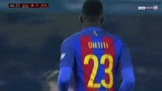 Samuel Umtiti vs Real Sociedad (Away) 16-17 HD (19/1/2017)