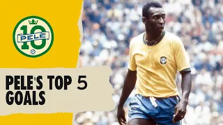 🇧🇷 Pele's Top 5 Goals | FIFA World Cup