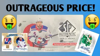 IT'S FINALLY HERE BUT SHOULD YOU BUY THIS? Opening 2 Boxes of 2020-21 Upper Deck SP Authentic Hockey