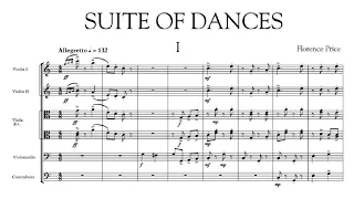 Florence Price - Suite of Dances for Orchestra [with score]
