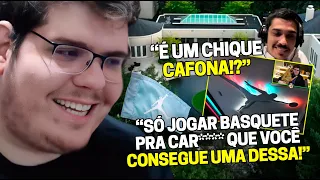 CASIMIRO REAGE: VISITANDO A MANSÃO DO MICHAEL JORDAN ft. Chico Moedas | Cortes do Casimito