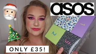 ASOS 12 DAY BEAUTY ADVENT CALENDAR UNBOXING - ONLY £35 | AMBER HOWE