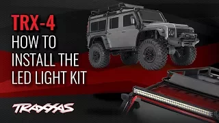 How to Install the LED Light Kit | TRX-4 Land Rover Defender