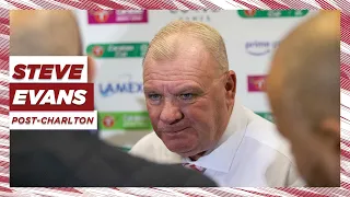 Steve Evans' reaction | Stevenage 1-1 Charlton Athletic (4-5 penalties) | Carabao Cup Round Three