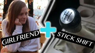 Girlfriend Attempts To Drive Stick Shift For The First Time *HILARIOUS*😂