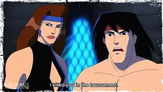 Kitana and Liu Kang (Mortal Kombat: Annihilation / Mortal Kombat: Defenders of the Realm)