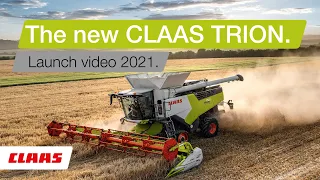The new CLAAS TRION. Fits your farm. Launch video 2021.