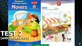 Movers 8 Practice Tests 2 SUCCEED - Listening Test 2 (Có ĐÁP ÁN & SÁCH PDF ở phần mô tả)