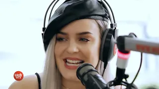 Anne Marie performs  Friends  LIVE on Wish 107 5 Bus   YouTube