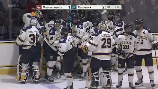 Merrimack College Warriors Men’s Hockey vs. University of Massachusetts Minutemen 10/29/2022