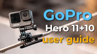 GoPro Hero 10 & 11 for beginners | first steps | english tutorial [4K]