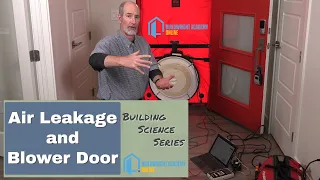 Learn about Air Leakage in a house and measure it with a Blower Door - Building Science Series