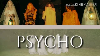 【RedVelvet】PSYCHO 日本語字幕(和訳)