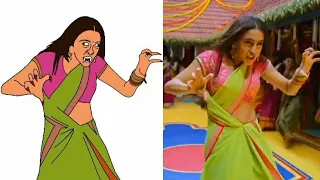 Atrangi Re: Chaka Chak Full Video Drawing meme😂| A. R. Rahman | Akshay K, Sara A K, Dhanush