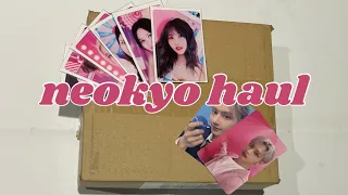 neokyo photocard haul !! 📦 twice, svt, fifty fifty