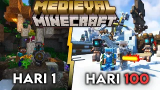 100 Hari Di Minecraft Medieval DUO