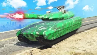 GTA 5 Online TM 02 Khanjali Tank Rampage!!!