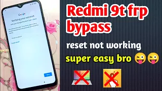 Redmi 9t frp bypass without pc 2023 | bypass Google account redmi 9t