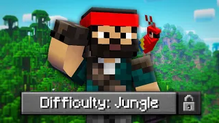 Supravietuiesc in Jungla pe Minecraft Hardcore!