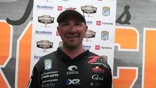 Jeff Gustafson 2023 Bassmaster Classic Day One Weigh-In